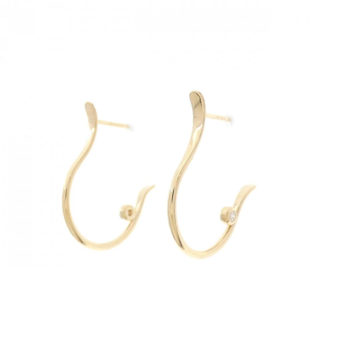 エテ ダイヤモンド ピアス 0.02CT【中古】 29,640円
