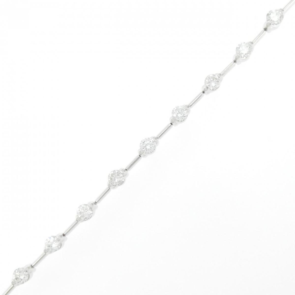 LINE ダイヤモンド ブレスレット 2.50CT【中古】