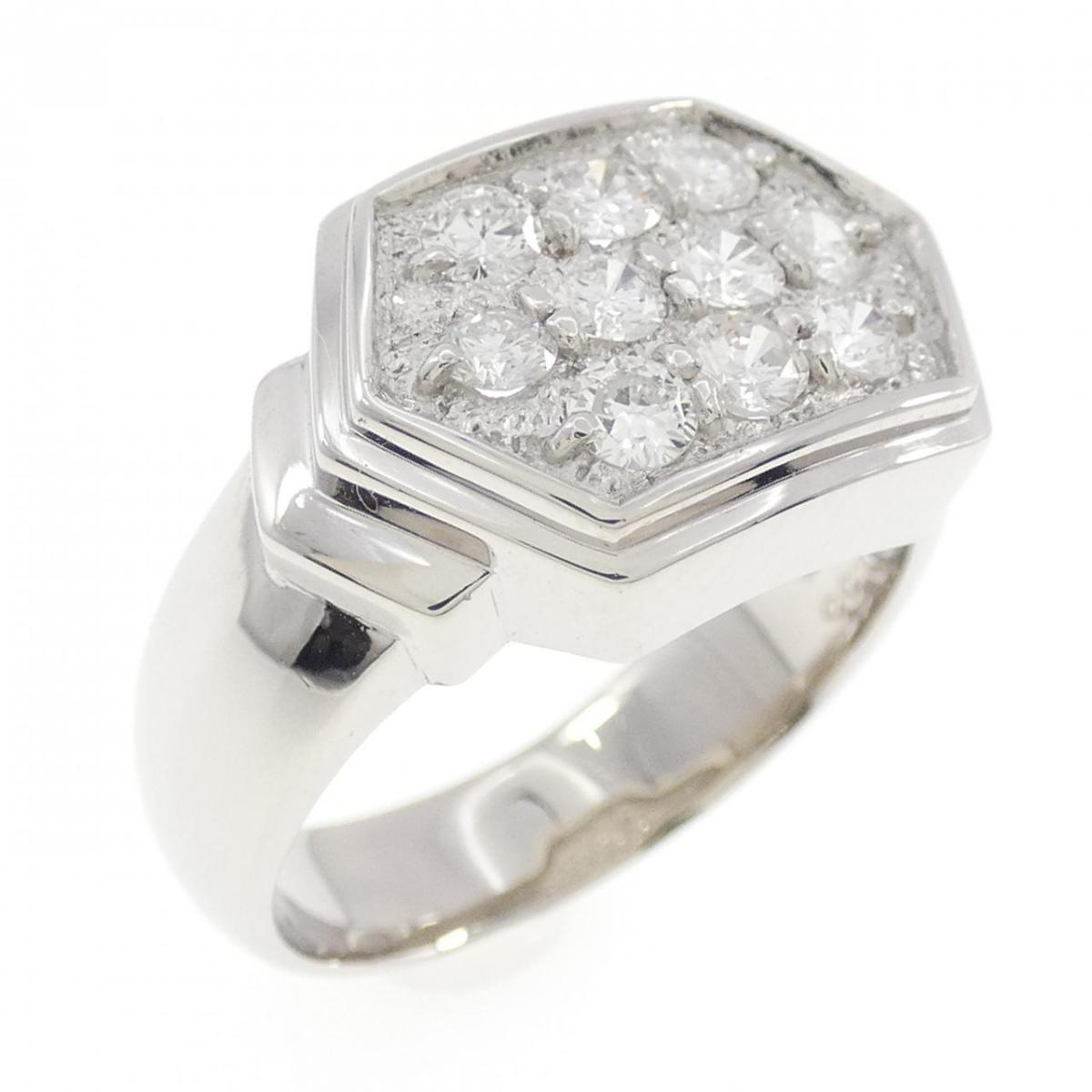 PT900 ダイヤモンド リング 0.55CT【中古】