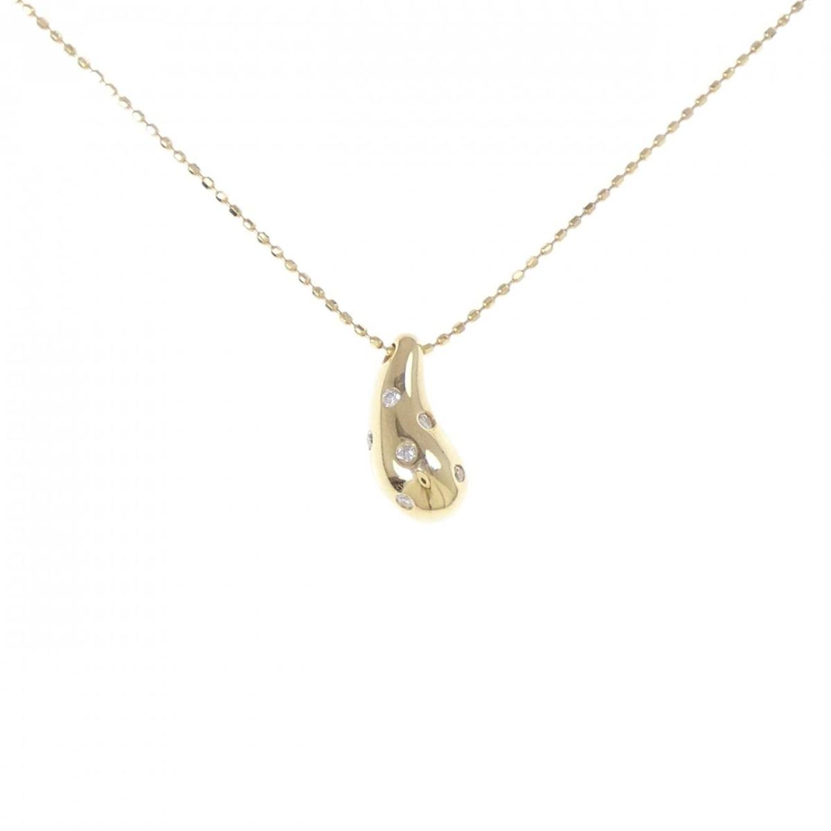 K18YG ダイヤモンド ネックレス 0.07CT【中古】｜KOMEHYO ONLINESTORE 店