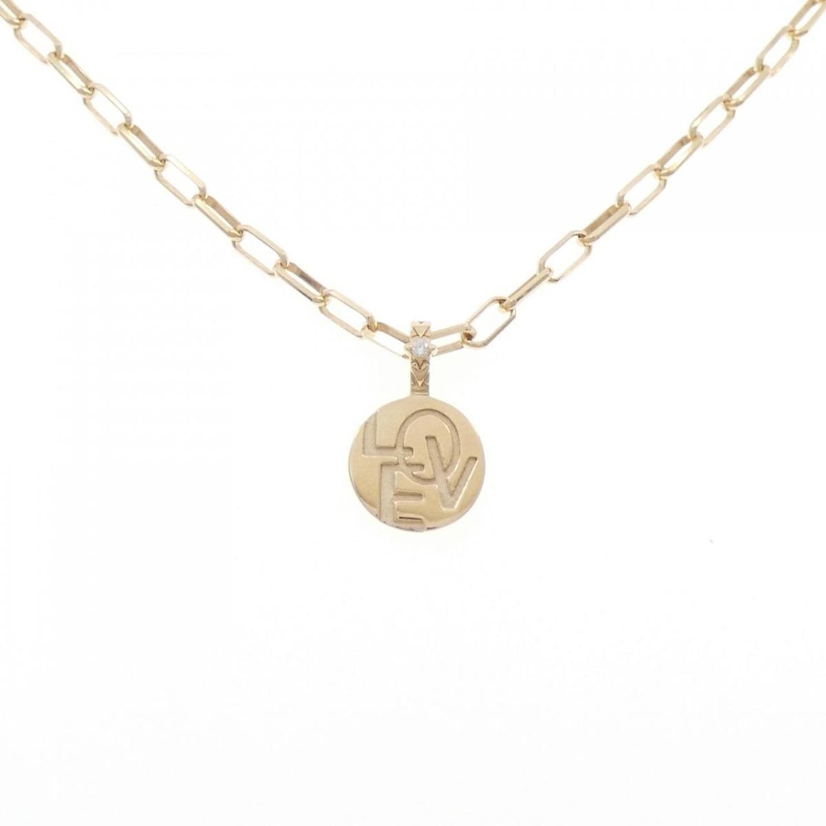 スタージュエリー ダイヤモンド ネックレス 0.01CT【中古】