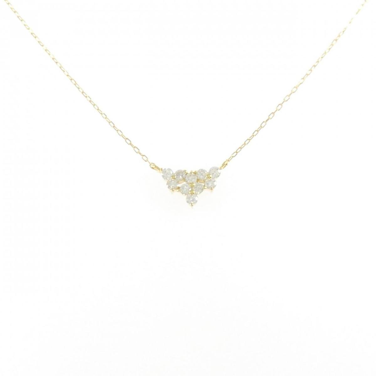K18YG ダイヤモンド ネックレス 0.30CT【中古】｜KOMEHYO ONLINESTORE 店 39,390円