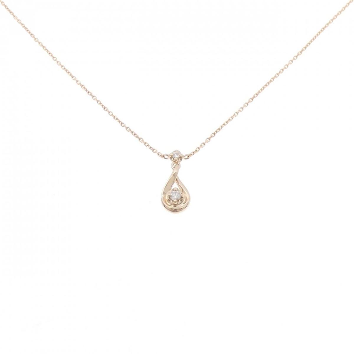 4゜C ダイヤモンド ネックレス【中古】