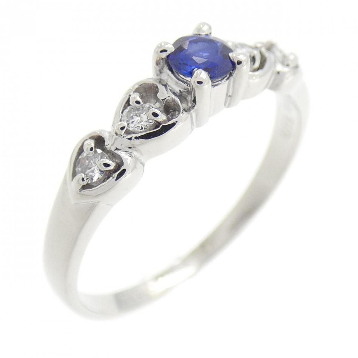 PT900 サファイヤ リング 0.15CT【中古】 42,640円