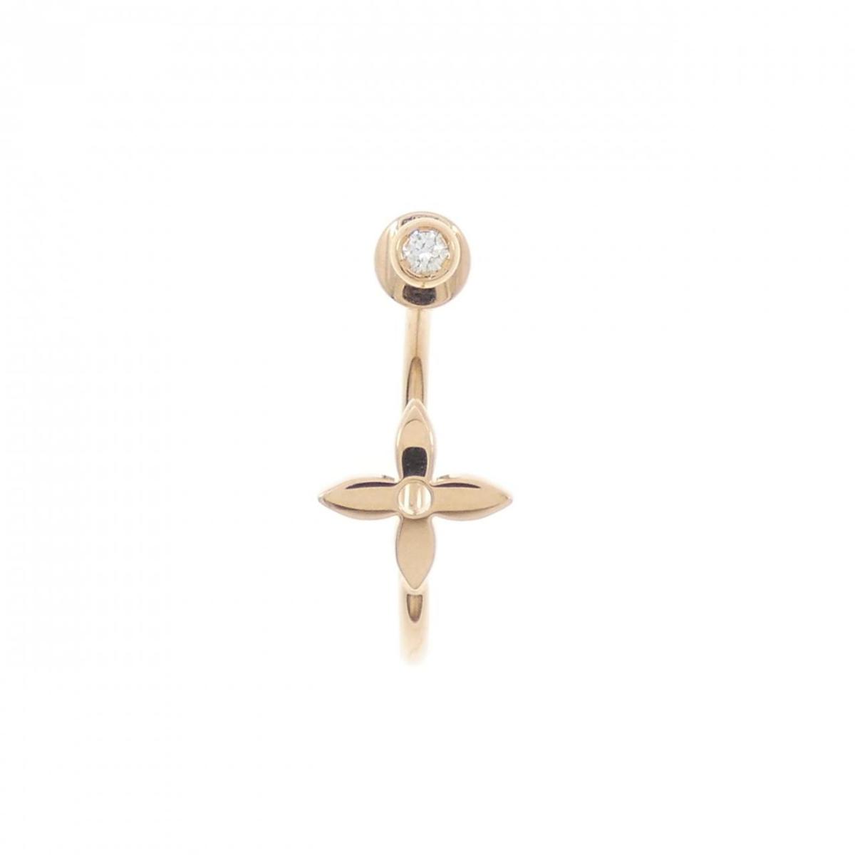 ルイヴィトン ダイヤモンド ピアス 片耳【中古】