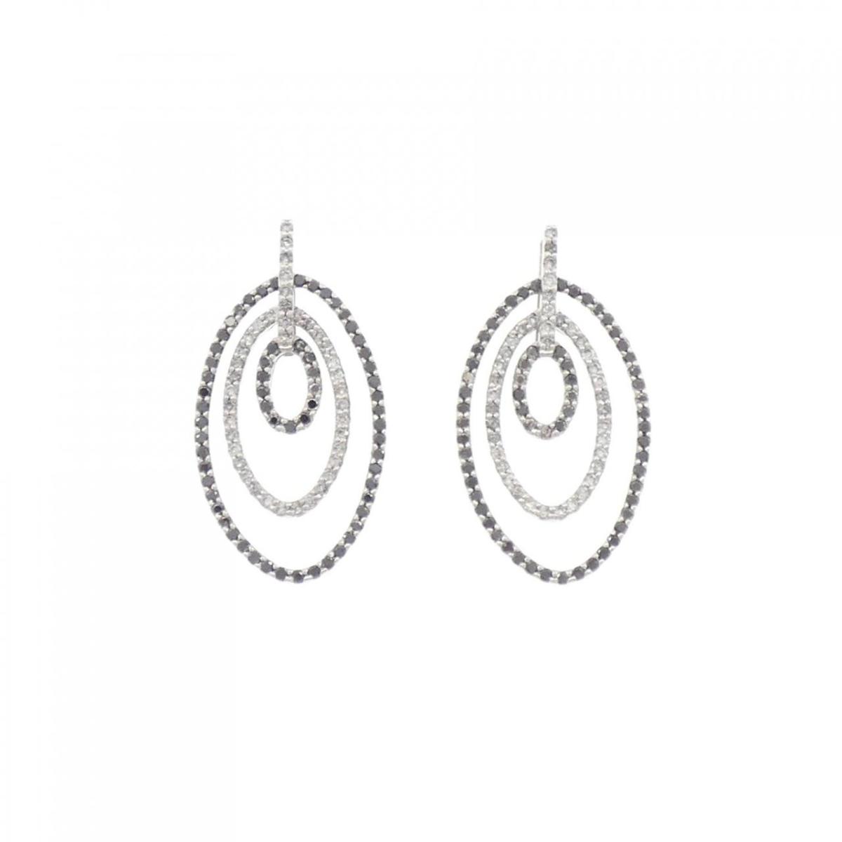 K18WG ダイヤモンド ピアス 1.24CT【中古】｜KOMEHYO ONLINESTORE 店