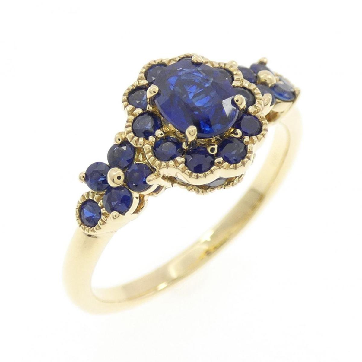 ジーエスティービー サファイヤ リング 0.85CT【中古】