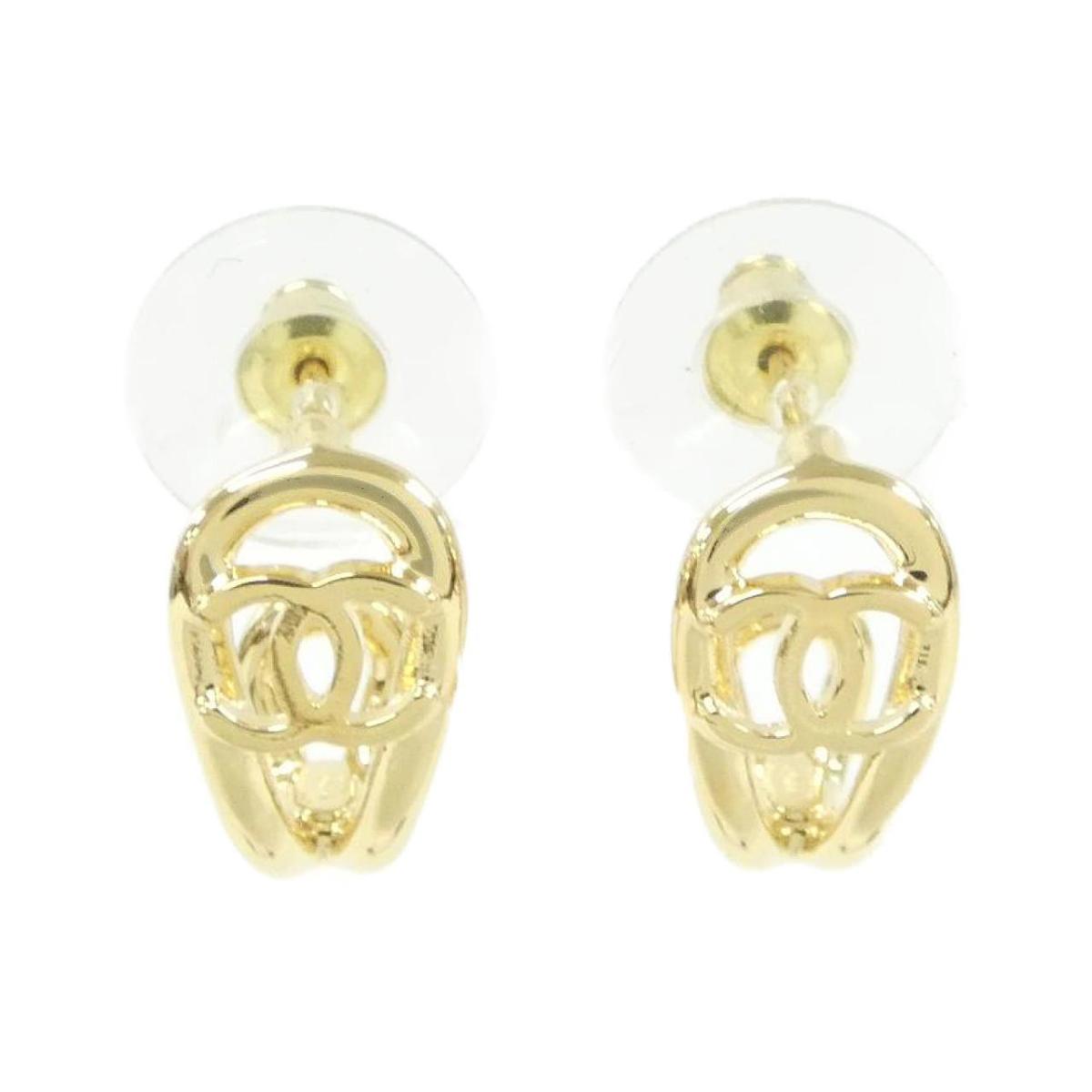 楽天市場】シャネル【CHANEL】（シャネル ピアス） シルバー×クリア