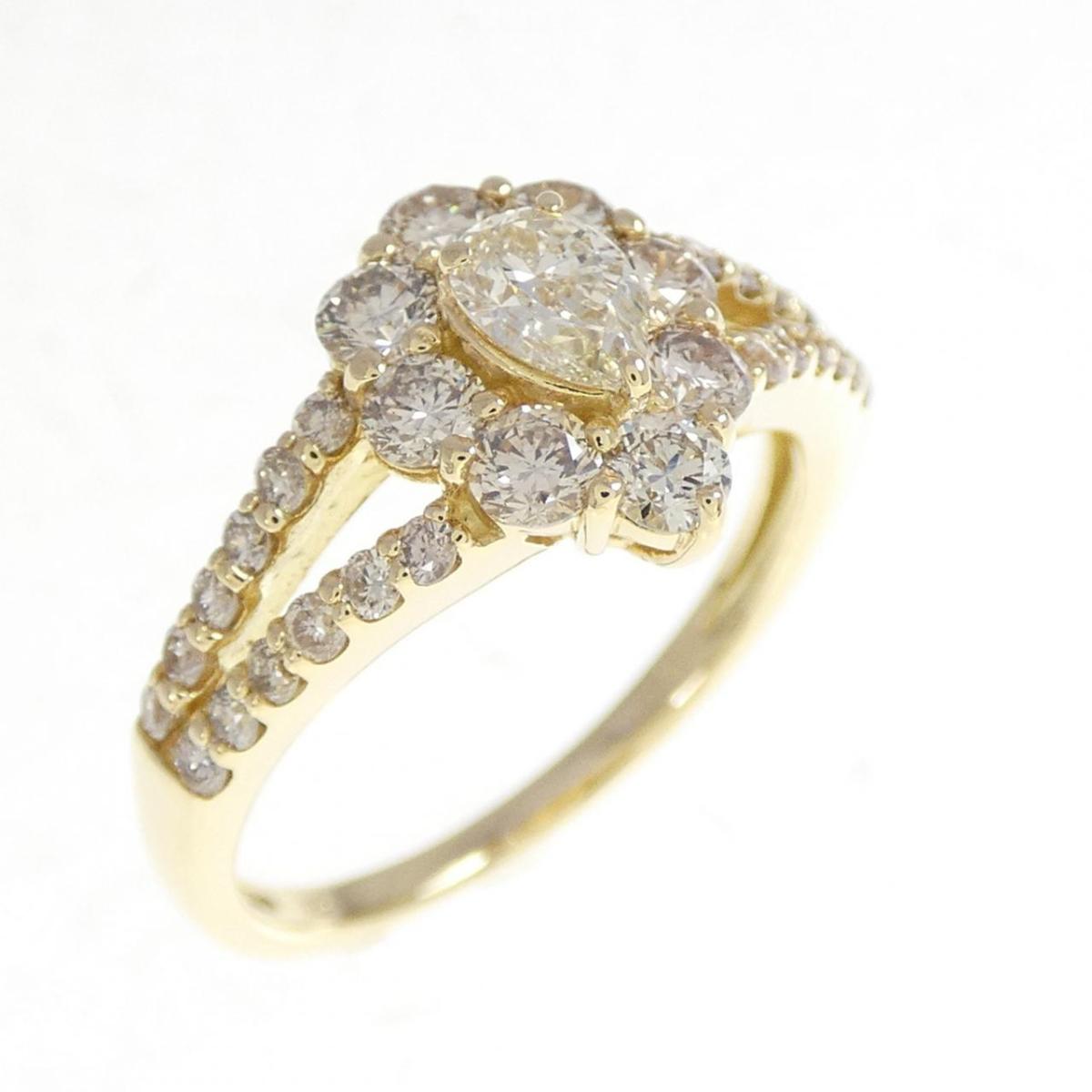 K18YG ダイヤモンド リング 1.00CT【中古】