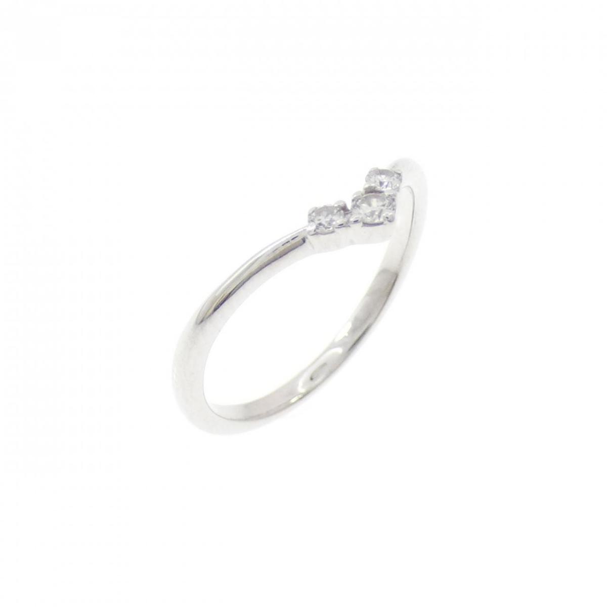 エテ ダイヤモンド ピンキーリング 0.04CT【中古】