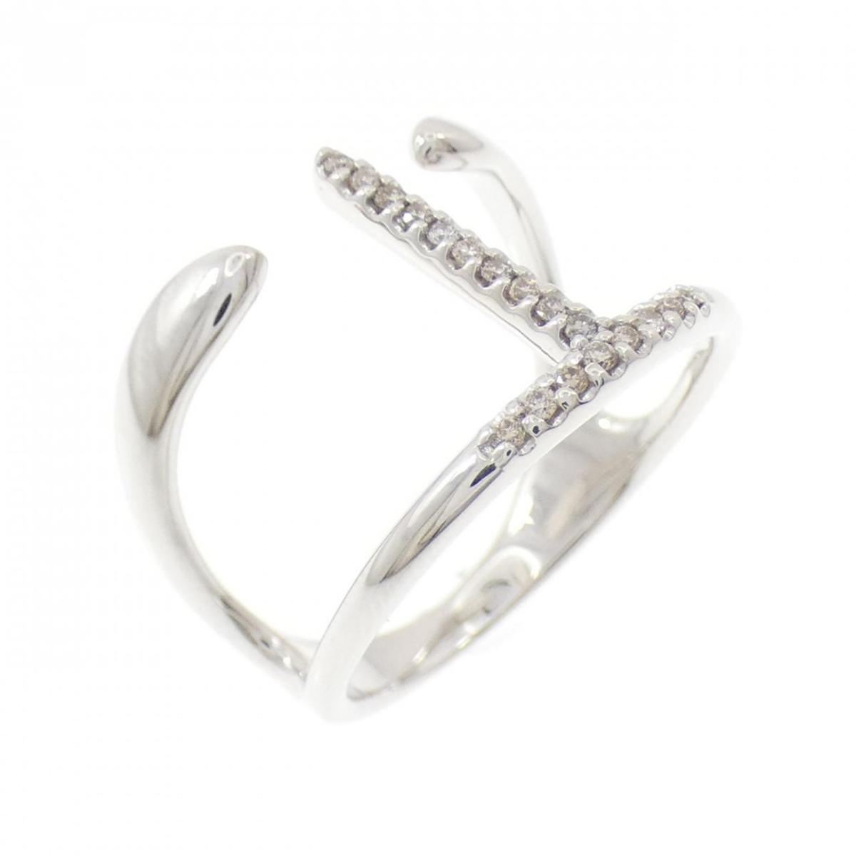 ヒロタカ ダイヤモンド リング 0.09CT【中古】