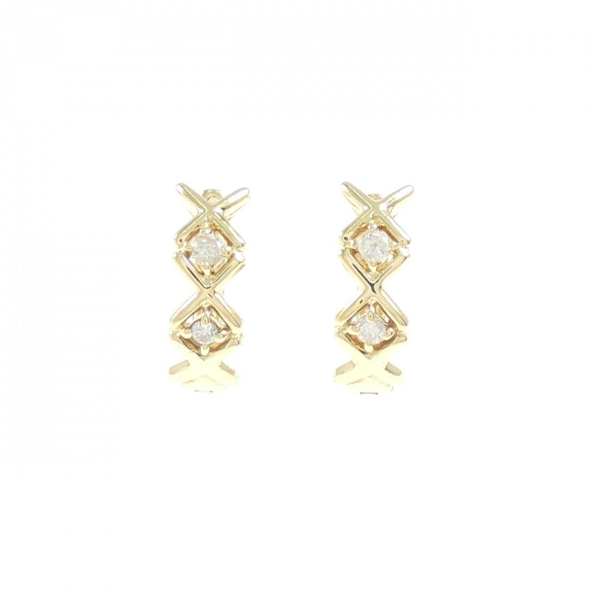 K18YG ダイヤモンド ピアス 0.10CT【中古】|KOMEHYO ONLINESTORE 店