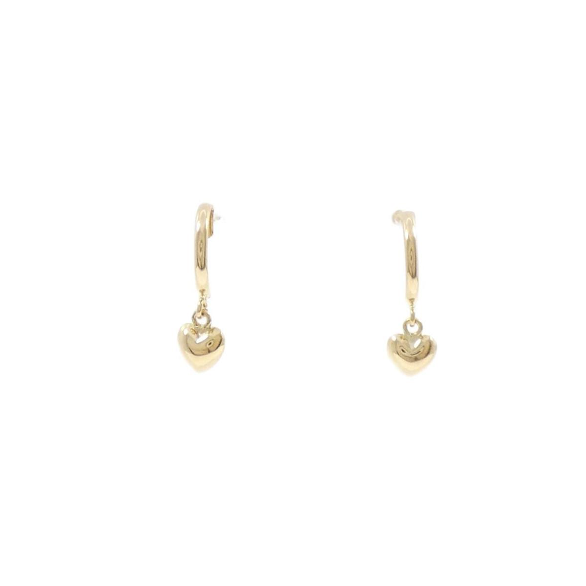 K18YG ハート ピアス【中古】｜KOMEHYO ONLINESTORE 店