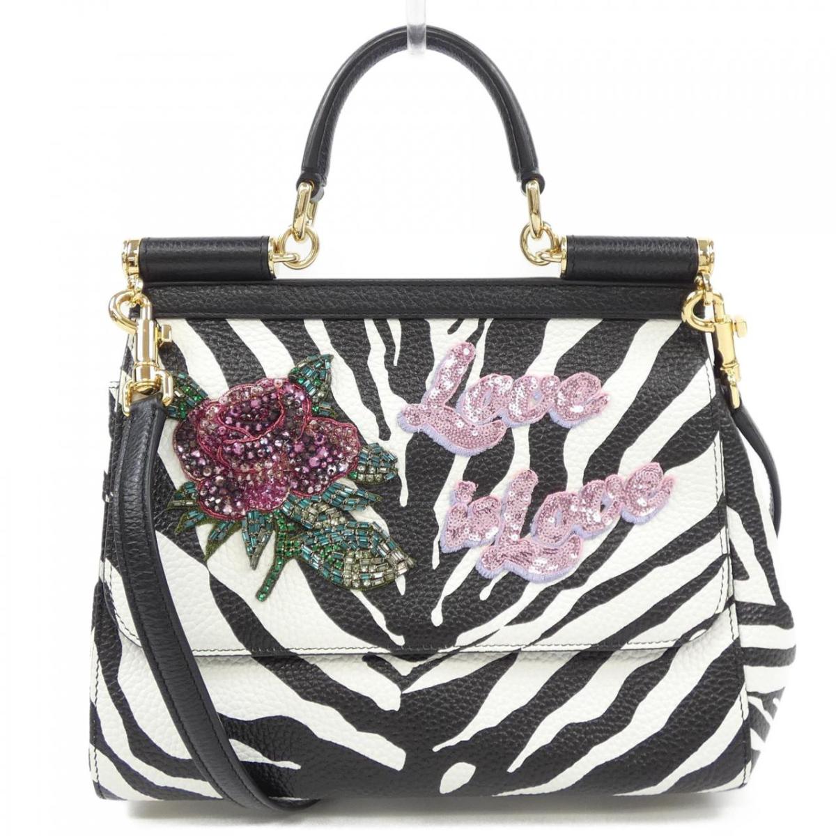 ドルチェアンドガッバーナ DOLCE&GABBANA SICILY BAG【中古】
