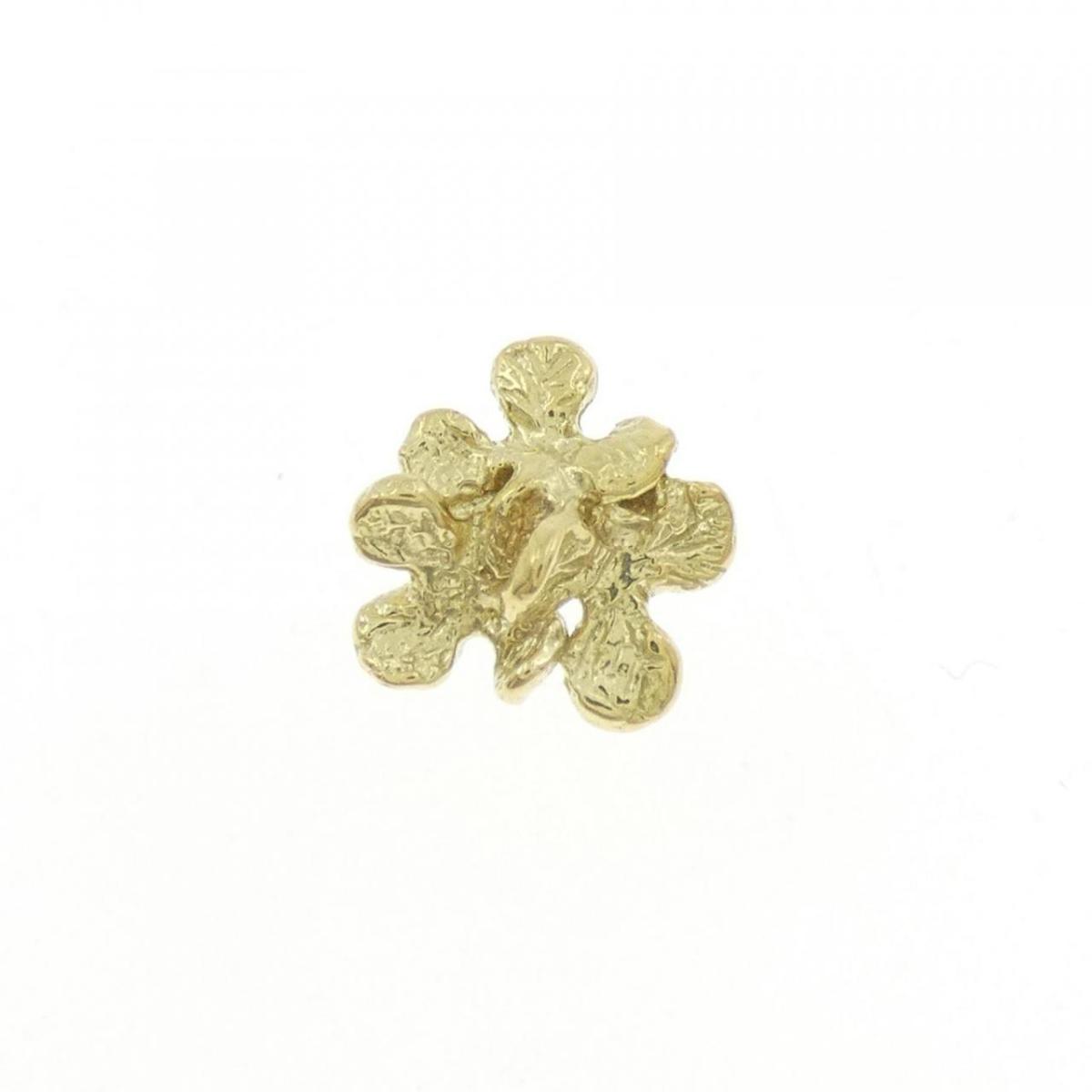 K18YG ピアス 片耳【中古】