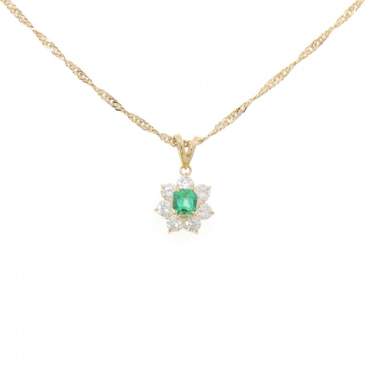 K18YG エメラルド ネックレス 0.32CT【中古】｜KOMEHYO ONLINESTORE 店