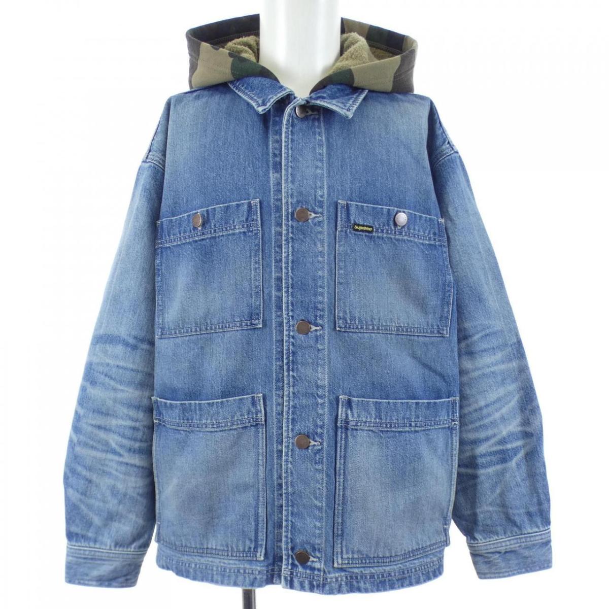 シュプリーム SUPREME Worn Hooded Chore Coat コート【中古】|KOMEHYO ONLINESTORE 店