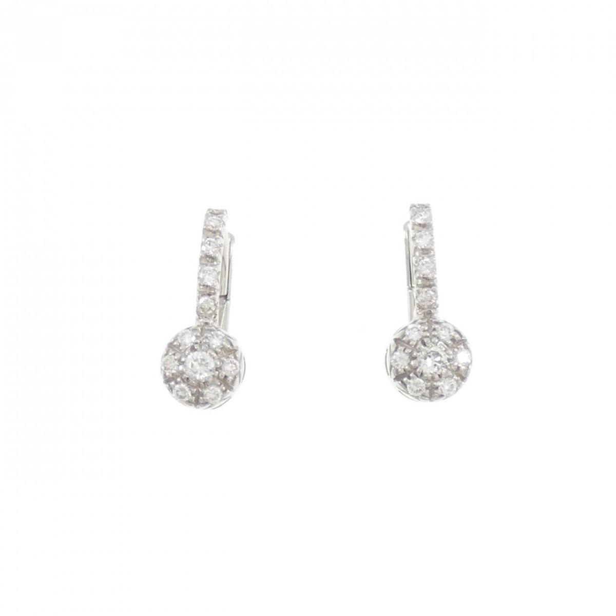 楽天市場】デビアス ピアス レディース ダイヤモンド フープ ピアス