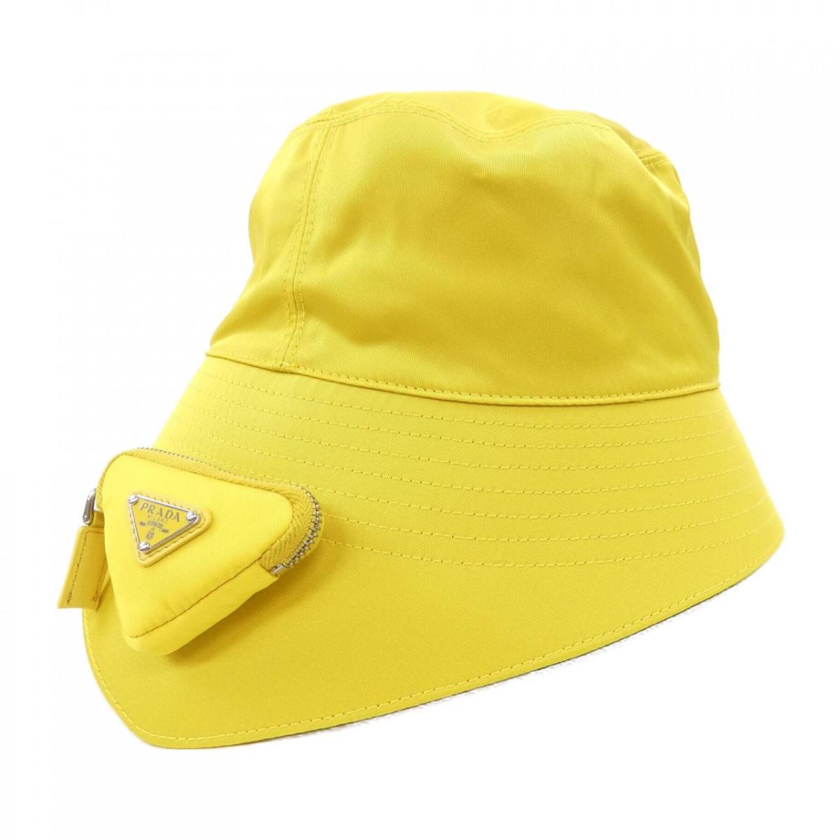 プラダ PRADA ３角形ロゴタイプ 2HC282 2DMI かぶり笠【中古】