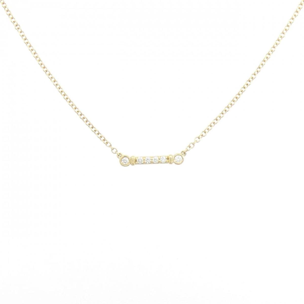 ティファニー フルール ド リス ステム ネックレス【中古】