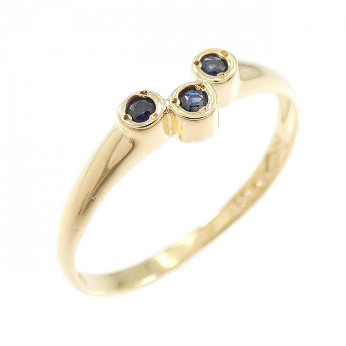 ギンザ タナカ サファイヤ リング 0.08CT【中古】