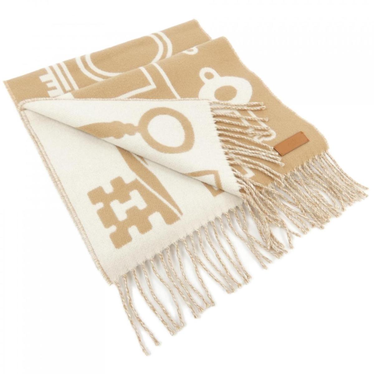 エルメス HERMES カザック 足がかり寄せあわせ H259142S MUFFLER【中古】