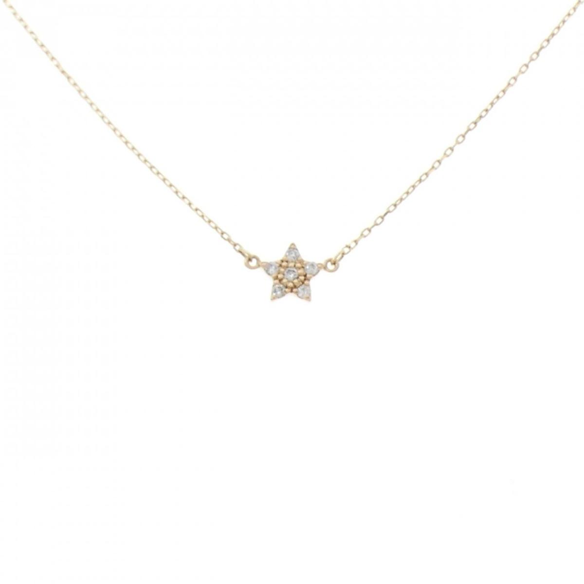 4゜C ダイヤモンド ネックレス【中古】