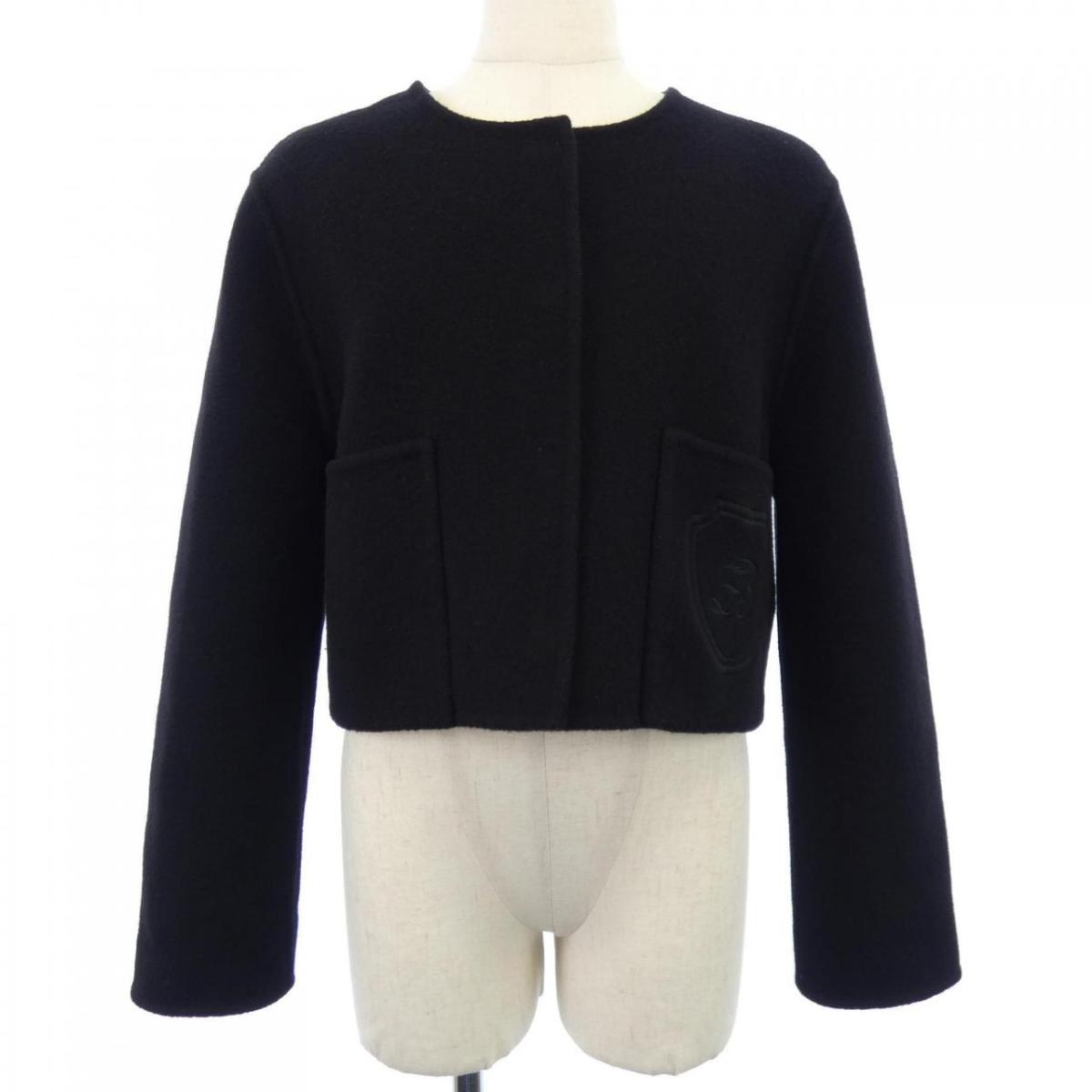 フォクシーブティック FOXEY BOUTIQUE DAPHINE 43980 ノーカラージャケット【中古】