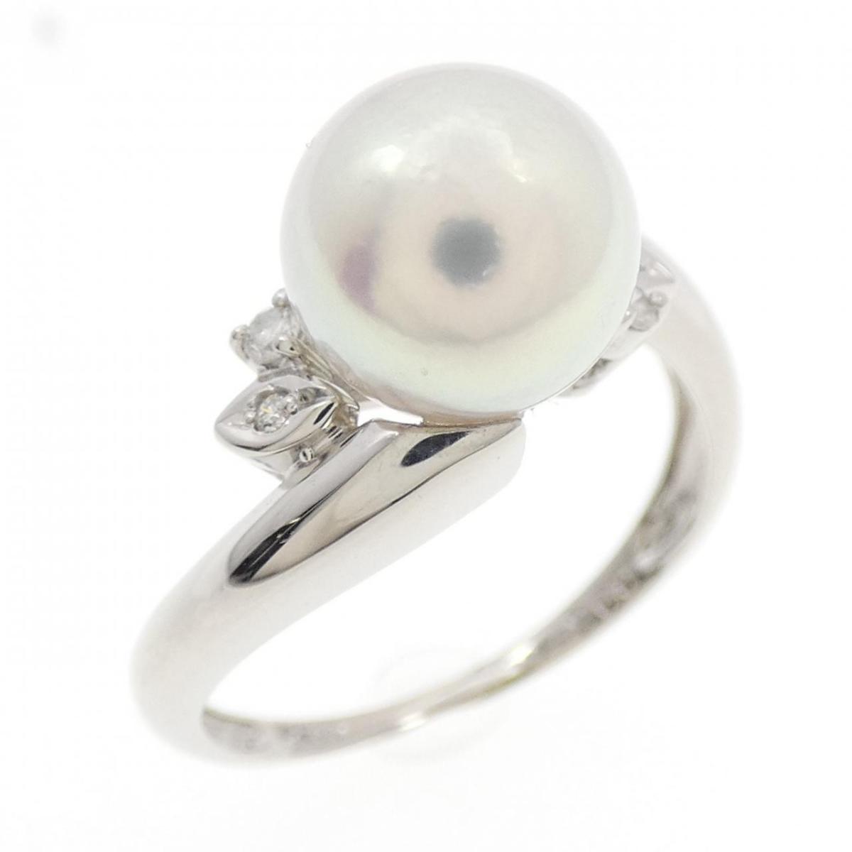 PT900 アコヤパール リング 8.5mm【中古】｜KOMEHYO ONLINESTORE 店