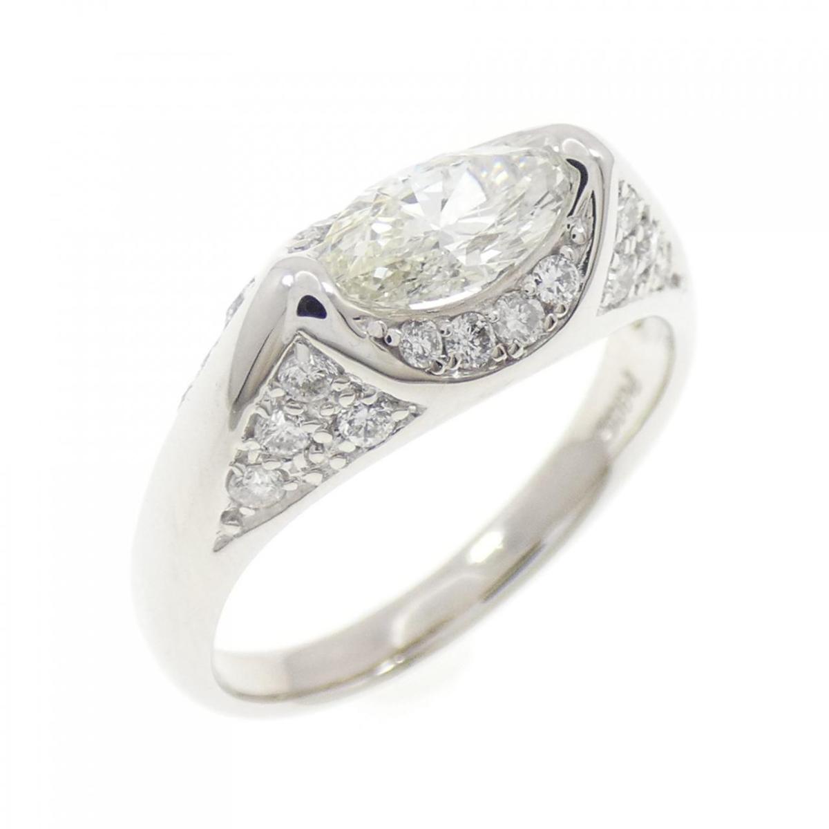 PT900 ダイヤモンド リング 0.51CT【中古】