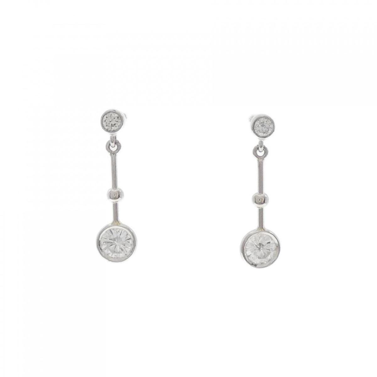 PT/PT900 ダイヤモンド ピアス 0.548CT【中古】|KOMEHYO ONLINESTORE 店