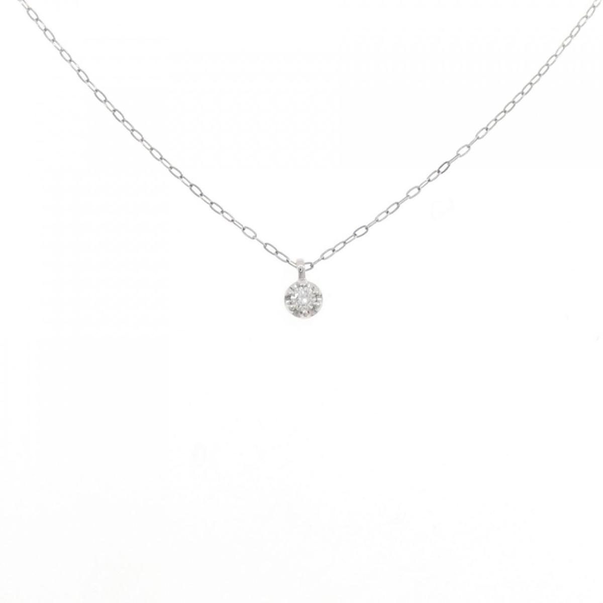 4゜C ダイヤモンド ネックレス【中古】