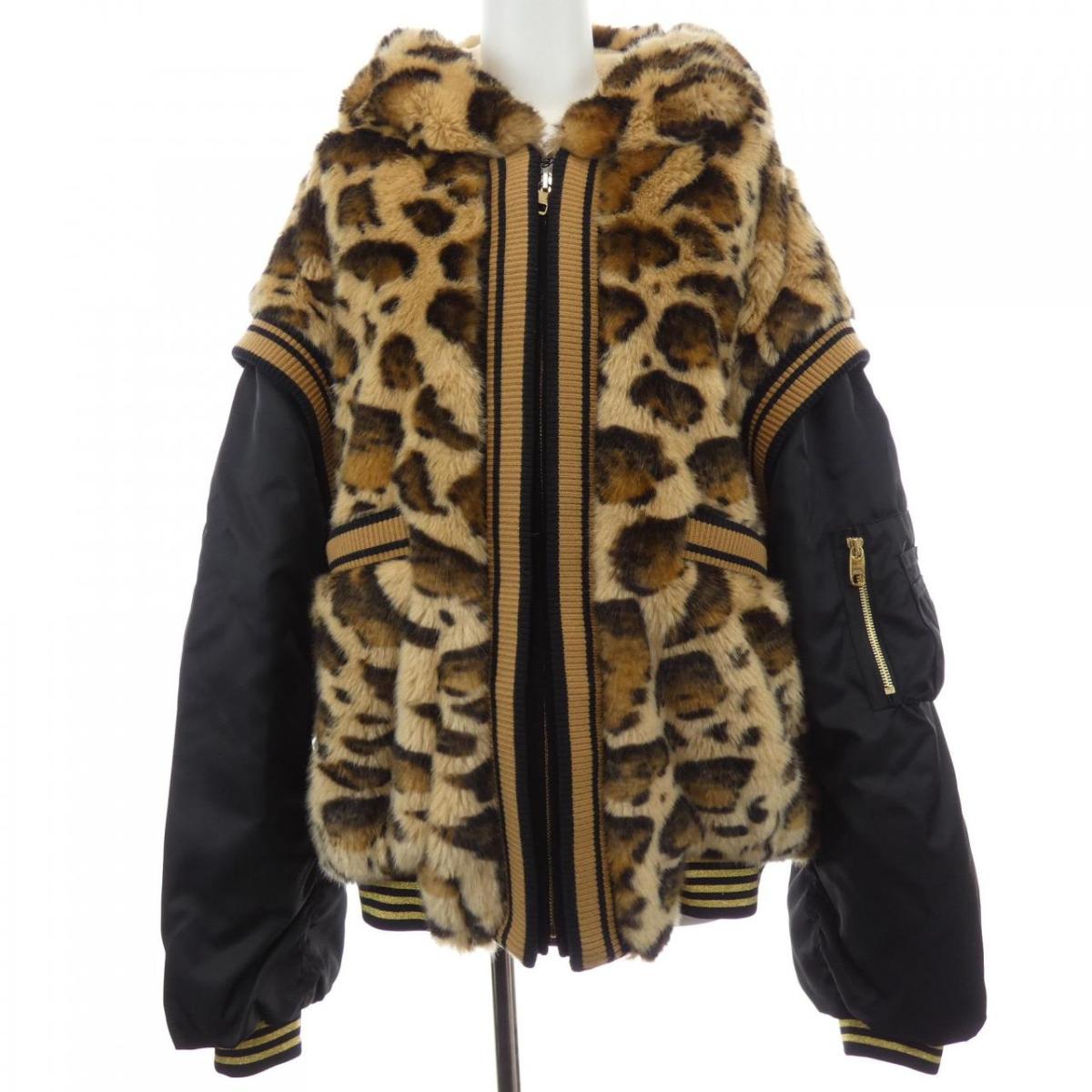 楽天市場】美品 ドルチェアンドガッバーナ レオパード切替 ブルゾン