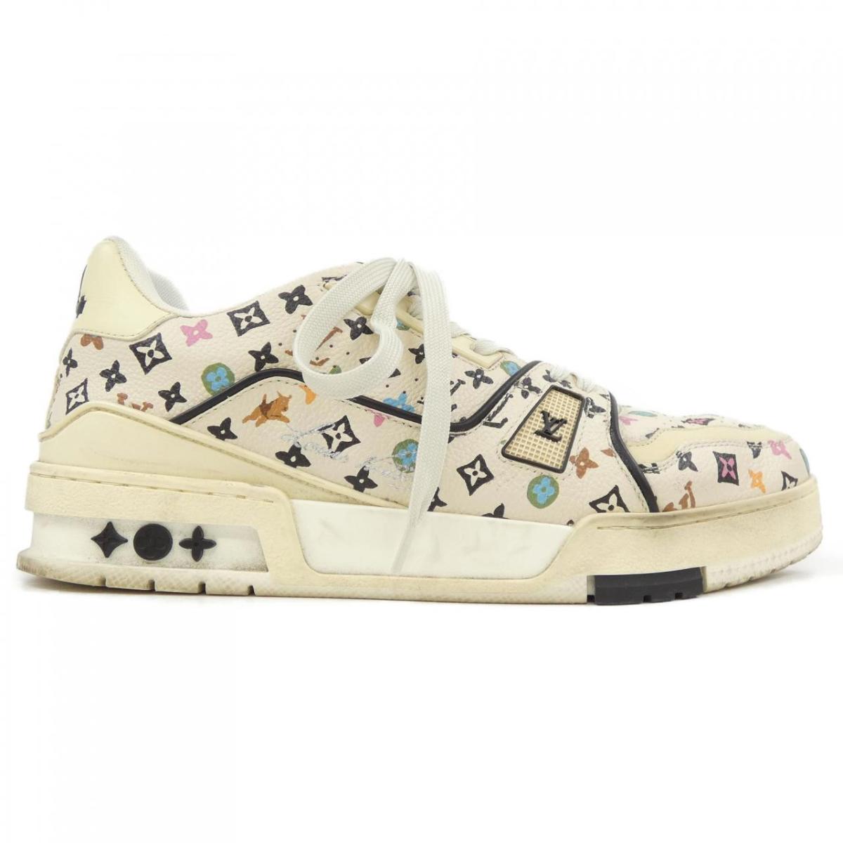 ルイヴィトン LOUIS VUITTON タイラー ザ 作り手 LVトレイナーライン スニーカー【中古】