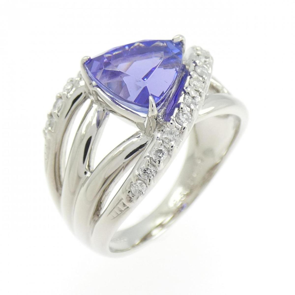 PT900 タンザナイト リング 2.54CT【中古】
