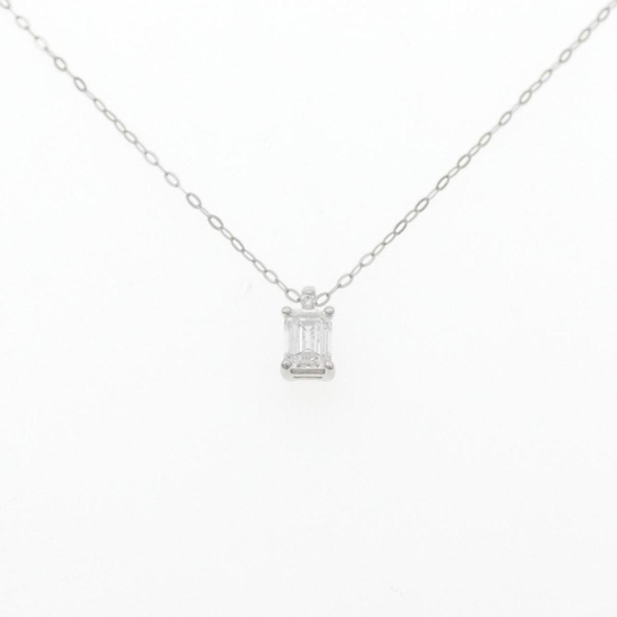 PT900/PT950 ダイヤモンド ネックレス 0.50CT【中古】｜KOMEHYO ONLINESTORE 店