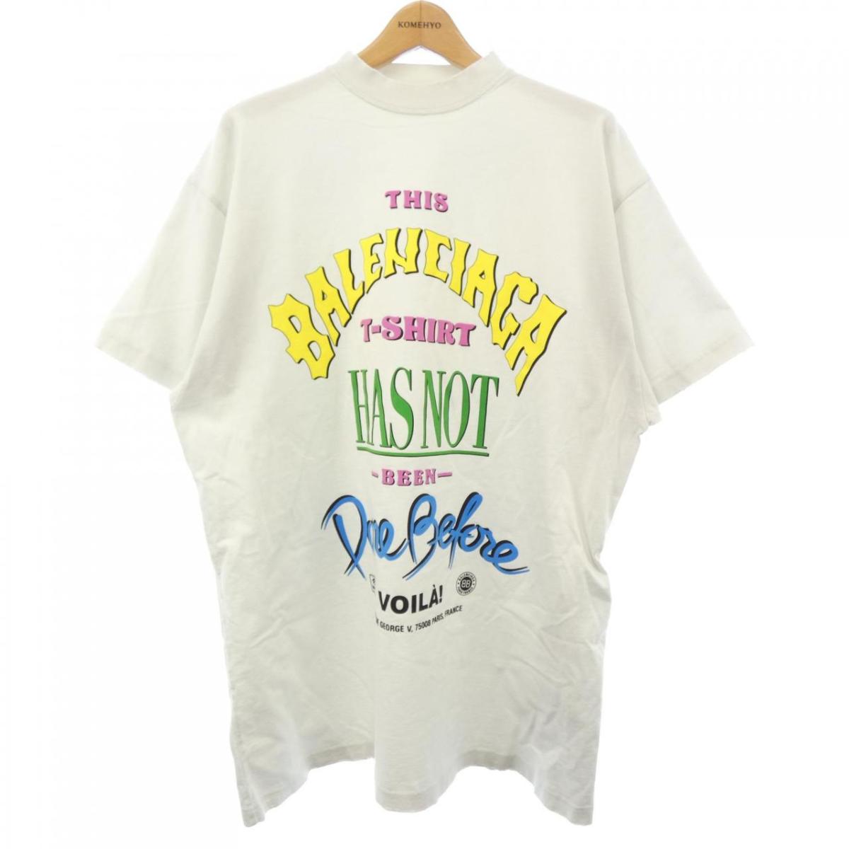 バレンシアガ BALENCIAGA 787349 TQVW4 UNISEX Tシャツ【中古】｜KOMEHYO ONLINESTORE 店