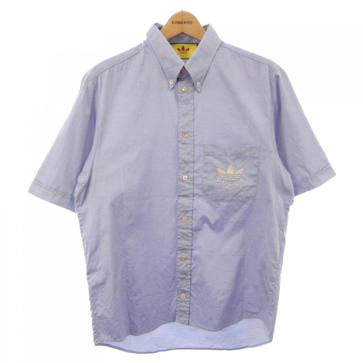 楽天市場】GUCCI x adidas OXFORD COTTON S/S SHIRT 701360 楽天市場】GUCCI x adidas OXFORD COTTON S/S SHIRT 701360