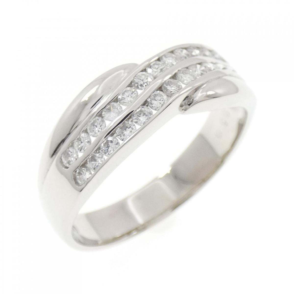 PT900 ダイヤモンド リング 0.50CT【中古】｜KOMEHYO ONLINESTORE 店 88,880円