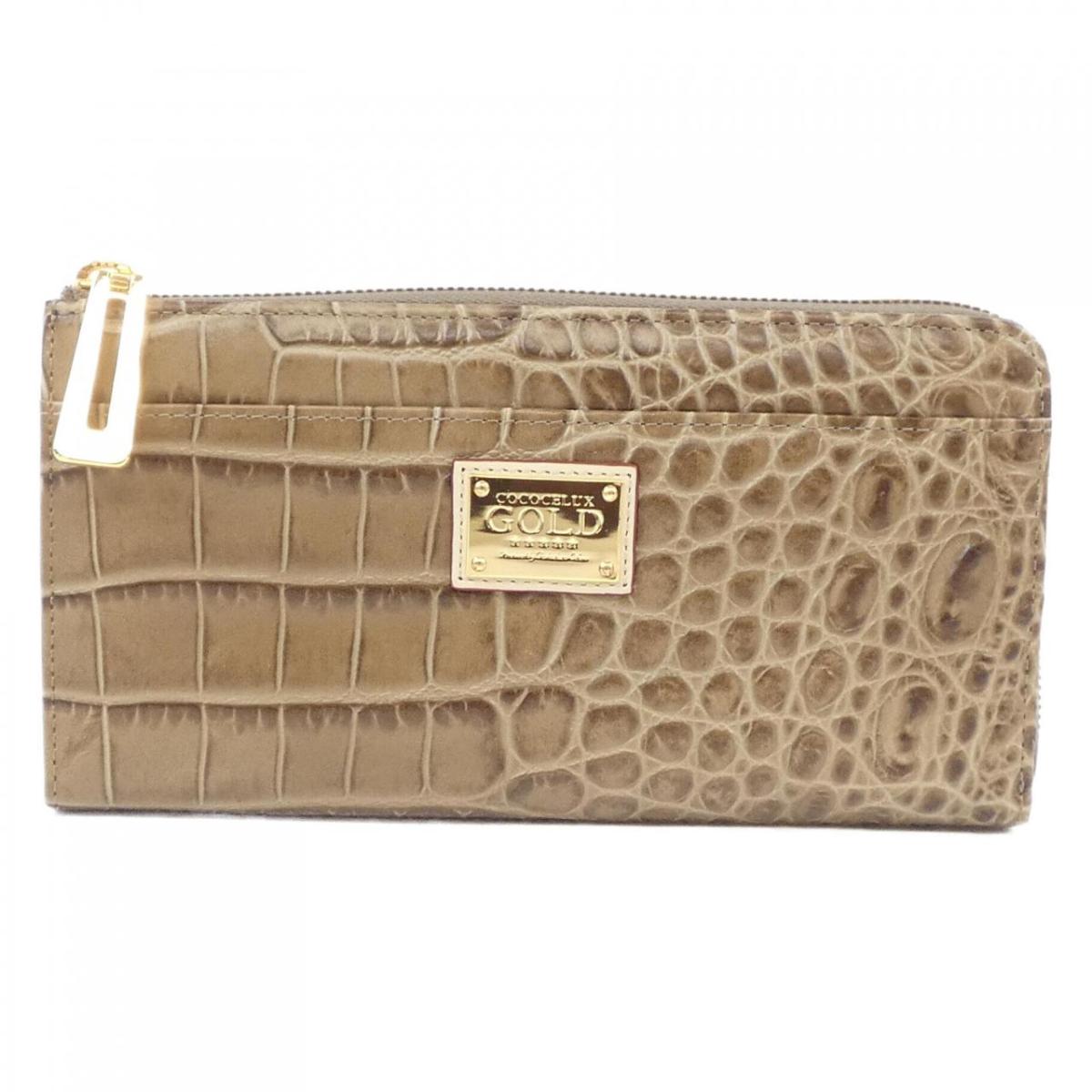 ココセリュクスゴールド COCOCELUX GOLD WALLET【中古】