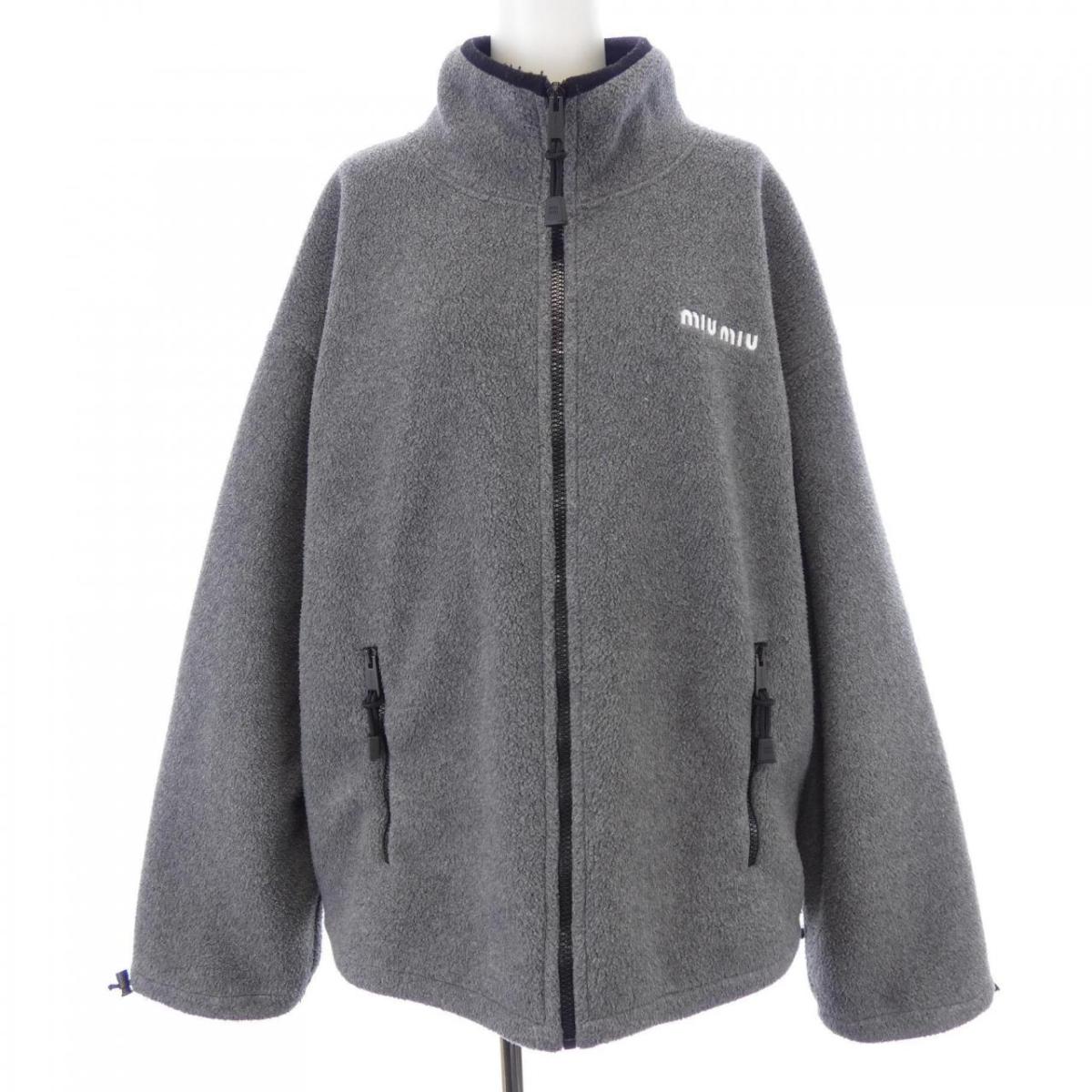 楽天市場】Miu Miu ミュウ ミュウ テクニカル ジップアップ スウェット