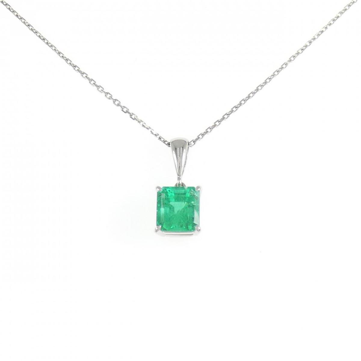 タサキ エメラルド ネックレス 2.33CT コロンビア産【中古】