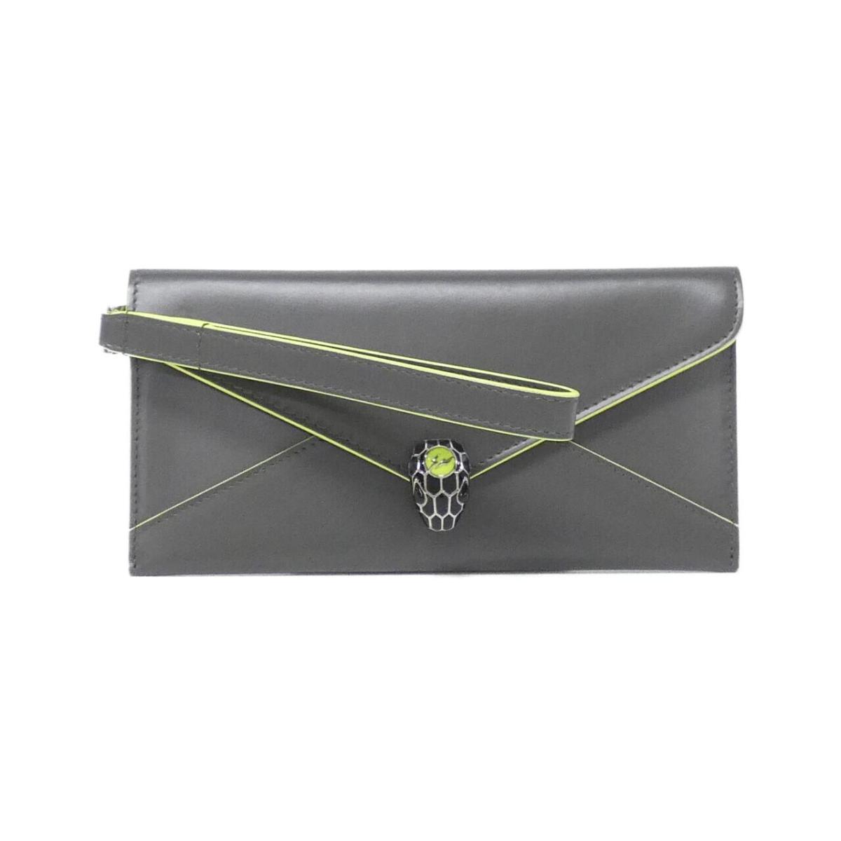 ブル小峡谷 BVLGARI×FRAGMENT 289530 紙入れ【中古】