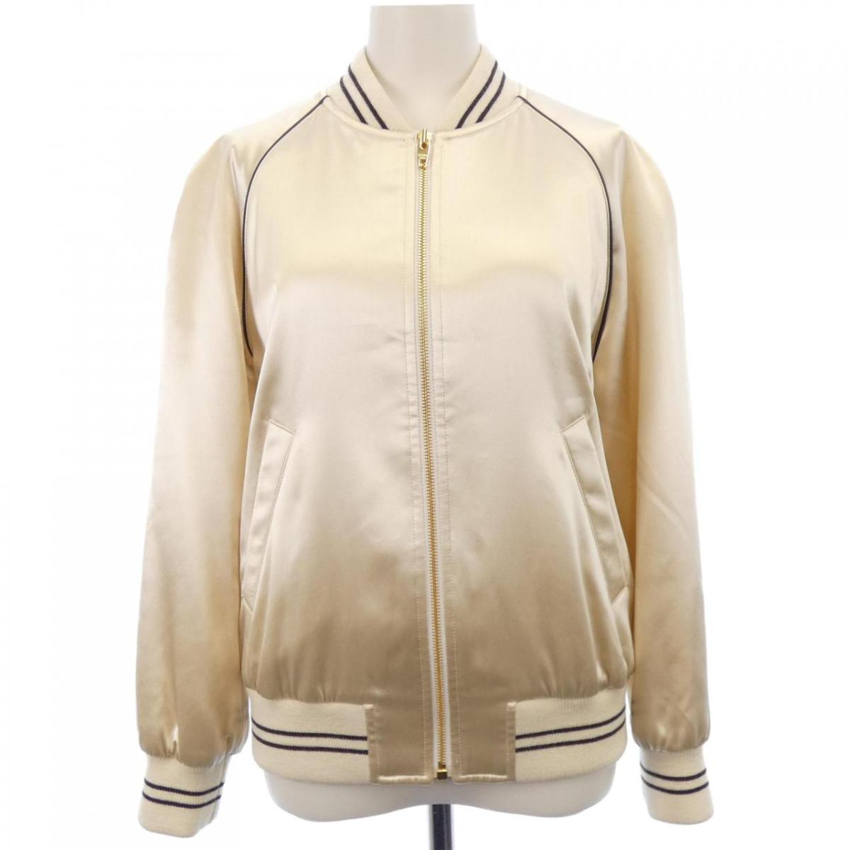 セリーヌ CELINE スヴニール テディジャケット 2V06Q199Q ブルゾン【中古】
