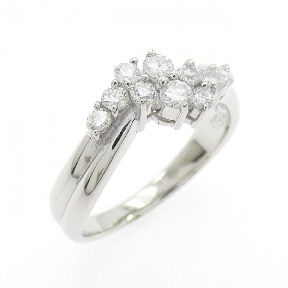 PT900 ダイヤモンド リング 0.38CT【中古】|KOMEHYO ONLINESTORE 店