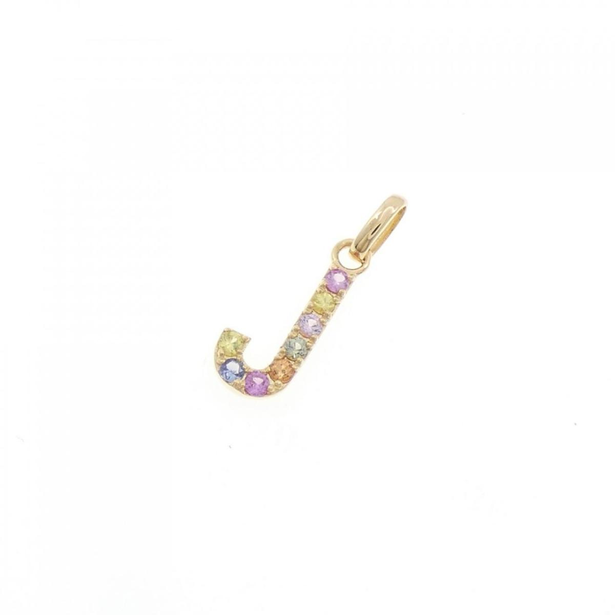 【新品】K18YG イニシャルJ サファイヤ ペンダント 0.12CT【新品】|KOMEHYO ONLINESTORE 店