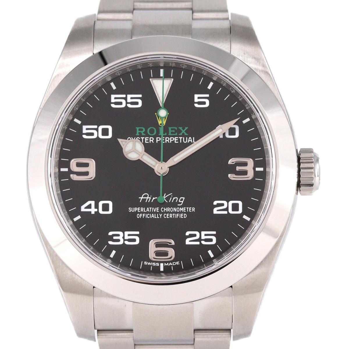 【ノーメンテナンス還元価格】ロレックス エアキング 116900 SS 自動巻 ランダム番【中古】