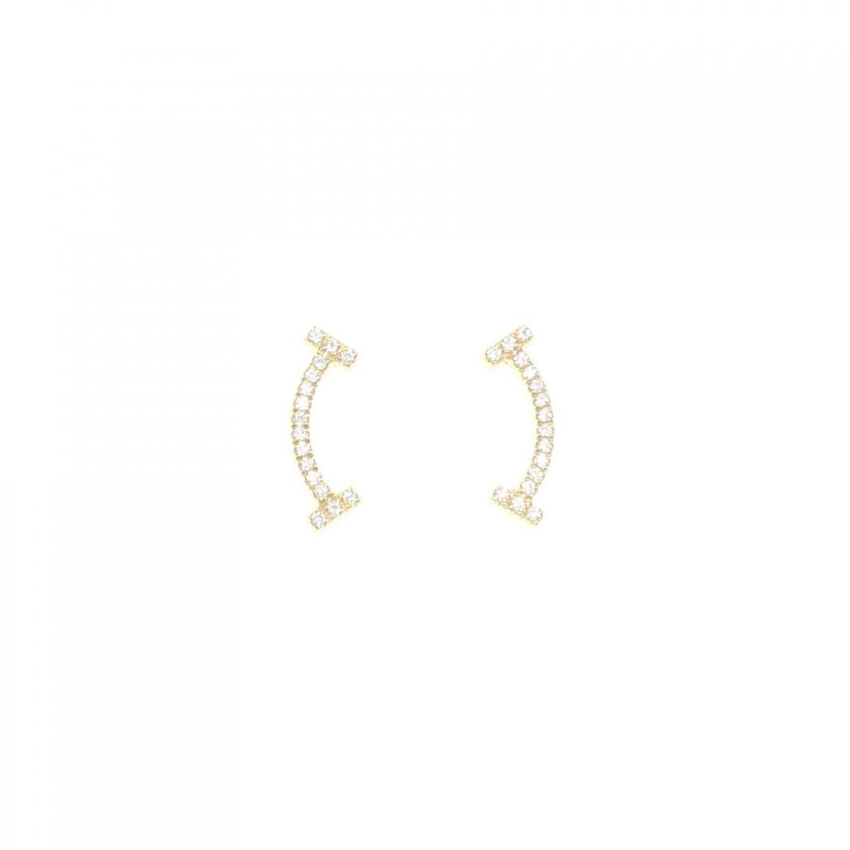 楽天市場】ティファニー Tiffany & Co. ピアス Tスマイル K18PG ※片方