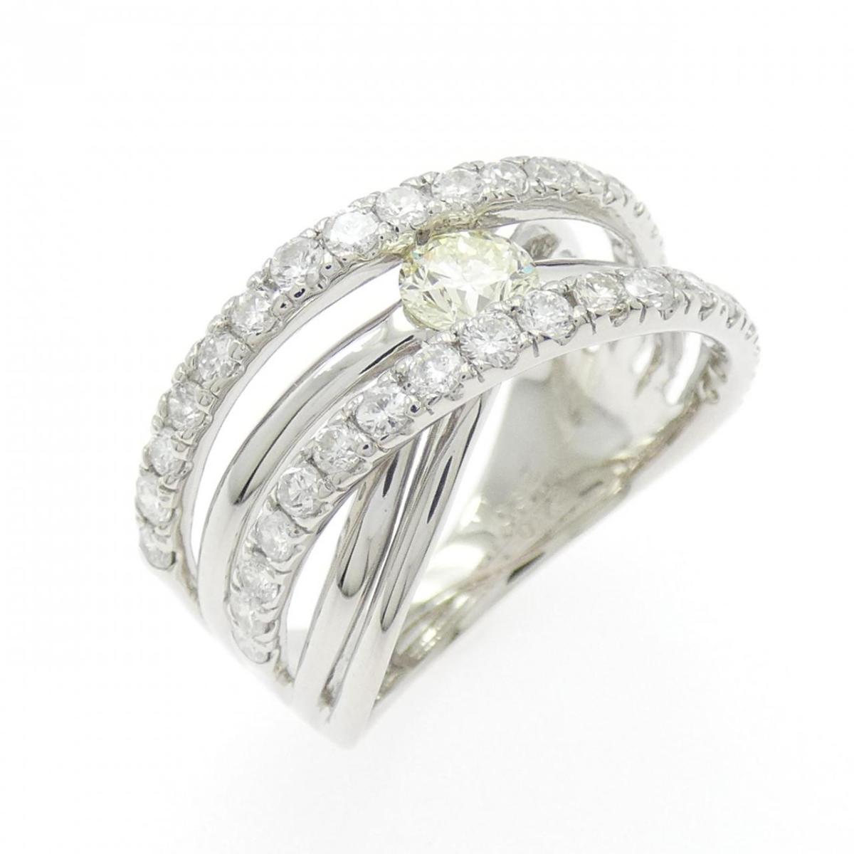 PT900 ダイヤモンド リング 0.32CT【中古】