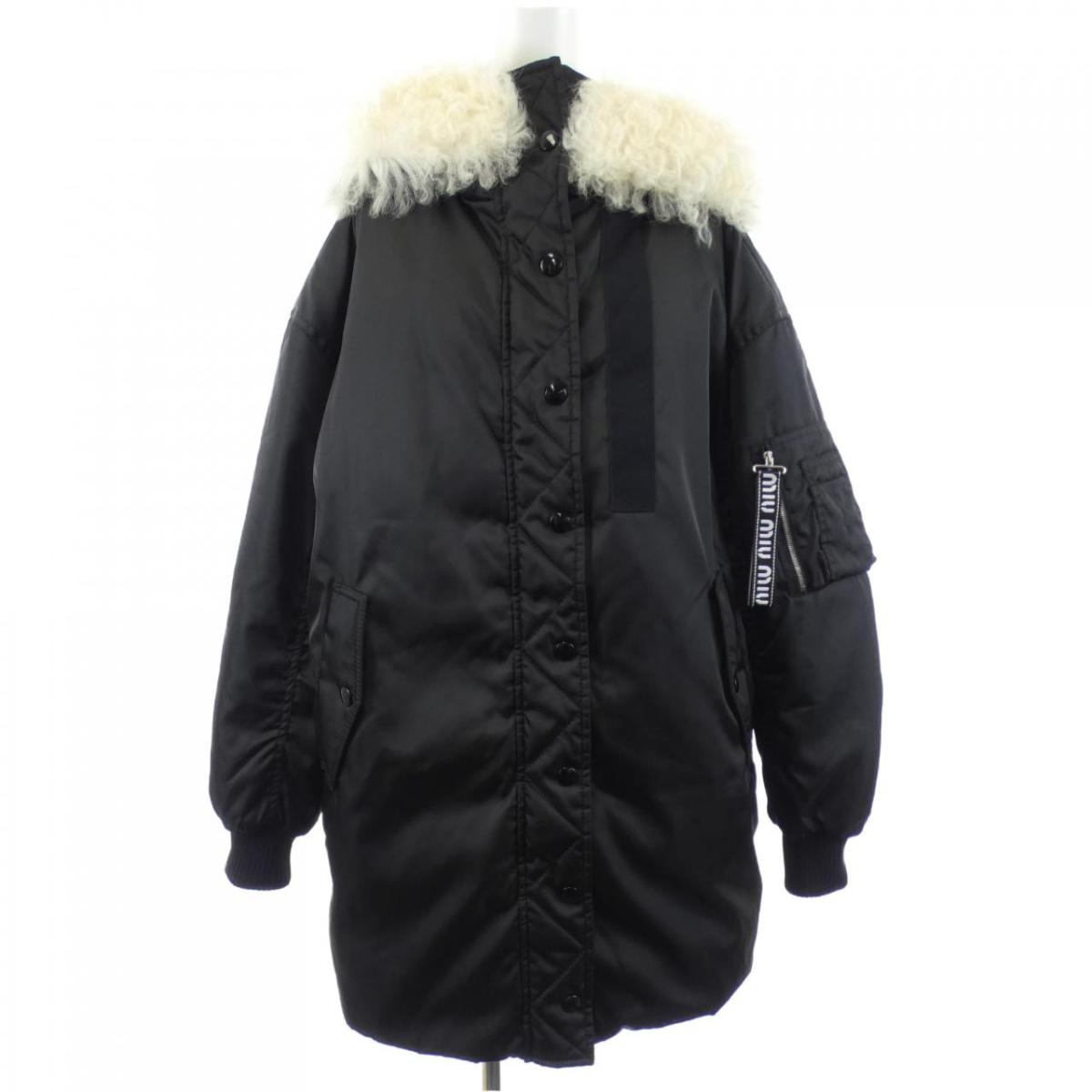 ミュウミュウ MIU MIU MS1497 1RWC ダウンコート【中古】
